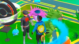 😱 Omg I Got fully evolved Tyranitar in pokemon go [upl. by Celia]