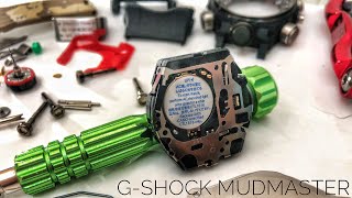 Whats inside a GWG1000 Triple Sensor Mudmaster GShock watch [upl. by Granniah]