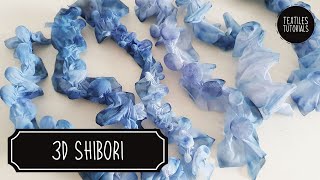 Six Boiled Shibori Textures  Heat Manipulated Fabric  How To Make 3D Shibori [upl. by Harrington]