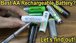 Which AA Rechargeable Battery is Best after 1 Year Lets find out Eneloop Duracell Amazon EBL [upl. by Nayra]