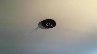 Time lapse video of me installing the Winnower Granada ceiling fan [upl. by Mcallister]