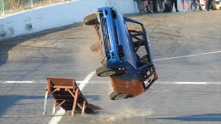 Ramp Rollover Competition Speedway Warneton 592021 [upl. by Everson839]