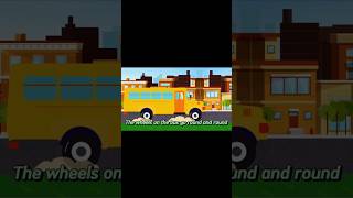 Wheels On The Bus Song With Lyrics🚌Educational SingAlong Nursery Rhyme🌈Popular Kids amp Toddler Songs [upl. by Aekerly]