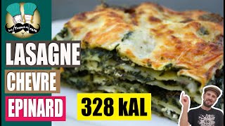 FACILE 🍗RECETTE DE LASAGNES CHÈVRE ÉPINARDS [upl. by Nolasba153]