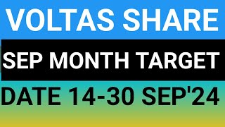 VOLTAS LTD STOCK LATEST NEWS UPDATES 14SEP24VOLTAS LTD SHARE LATEST NEWS UPDATES WITH NEW TARGET [upl. by Poock]