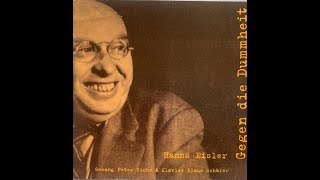 11 An den kleinen Radioapparat Bert Brecht Hanns Eisler [upl. by Allebram]