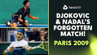 Novak Djokovic amp Rafael Nadals Forgotten Match 👀  Paris 2009 Extended Highlights [upl. by Yruok]