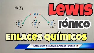 Estructura de LEWIS Enlace Iónico bien fácil [upl. by Mindi206]