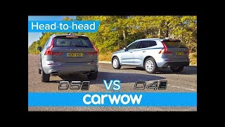 Volvo XC60 2018 D5 vs D4 review  Head2Head [upl. by Fadas]