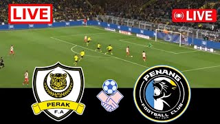 Perak FC Vs Penang FC Live Football International Friendly Match gameplay  e football pes24 [upl. by Melamie]