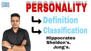 Personality  Classification of Personality in psychology  Introvert and Extrovert Personality [upl. by Learsiy]