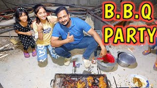 BBQ PARTY WITH FAMILY  HADI A to Z [upl. by Ardnoid]