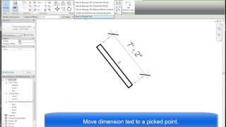 Revit 2015 R2 Dimension API Demonstration [upl. by Sillert]