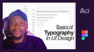 Master Typography Basics in Figma Create a Perfect Scale for UI amp Web Projects  Part 1 [upl. by Elana]