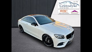 MERCEDESBENZ ECLASS 20 E220d AMG Line Premium Plus Coupe 2dr Diesel GTronic Euro 6 194 ps [upl. by Tiat]