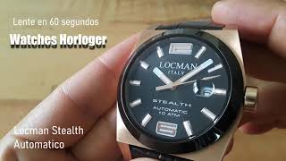 LOCMAN STEALTH AUTOMATICO REFERENCE 205 [upl. by Neerom]