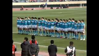 史上初４連覇！選手入場！帝京大×筑波大 ラグビー大学選手権決勝 [upl. by Adis751]