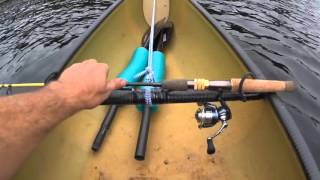 Canoe Fishing  Trolling setup [upl. by Bron]