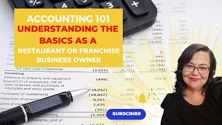 Accounting 101 understanding the basics as a Restaurant or Franchise Business owner [upl. by Marty153]