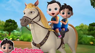 Lakdi Ki Kathi Kathi Pe Godha  Kids Kingdom Nursery Rhymes For Kids  Lakdi Ki Kathi [upl. by Weston]