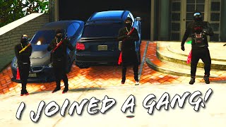 I Joined a GANG in CMG FiveM GTA RP [upl. by Eilesor]