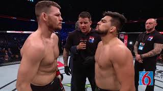 UFC Kelvin Gastelum vs Michael Bisping [upl. by Arlinda444]