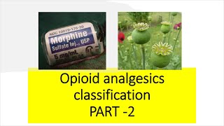 Opioid Analgesicspart  2 classification receptor actionmnemonicseasy  tamilecpharmacology [upl. by Sidwel187]