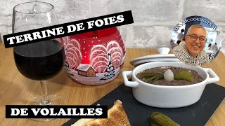 Terrine de foies de volailles maison recette simple et facile [upl. by Hareema]