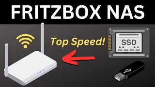 Fritzbox NAS  Externe Festplatte oder USBStick als Netzlaufwerk einrichten Mediaserver [upl. by Llevrac]