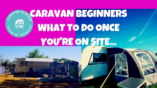 How to Set Up a Caravan at a Site  Caravan Beginners guide [upl. by Seton]