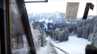 Wurzeralm Standseilbahn Talfahrt [upl. by Kyriako]