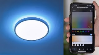 Smart LED Ceiling Light  Unboxing amp Setup [upl. by Yakcm]