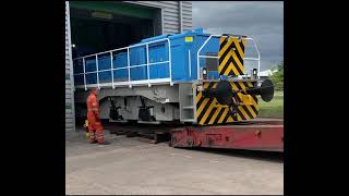 Fourth Clayton hybrid battery CBD90 tonne locomotive to join Tata Steel Port Talbot’s fleet [upl. by Fairbanks992]