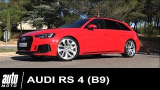 Audi RS4 B9 2018 Essai POV Paul Ricard AutoMotocom [upl. by Ader]