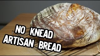 EJ Cooks No Knead Artisan Bread [upl. by Lizzy683]