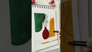 Boho painting ideas simple painting for kids shorts [upl. by Eleonora702]