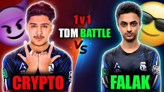 i8 CRYPTO VS i8 FALAK 🔥 1 VS 1 TDM BATTLE  PUBG MOBILE [upl. by Ali]