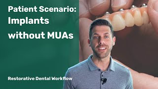 Restorative Dental Protocol  Patient Scenarios Implants without MUAs [upl. by Modeste491]