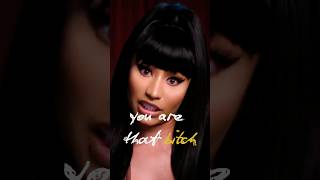 Nicki Minaj gives the peptalk that we need right now Dont forget who you are nickiminaj shorts [upl. by Aehcsrop]