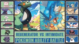 Pokémon Ability Battle INTIMIDATE vs REGENERATOR Scarlet amp Violet [upl. by Niwred]