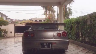 R34 GTR Nismo Spec Pro Exhaust [upl. by Machute]