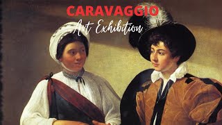 Caravaggio Paintings with TITLES Retrospective Exhibition ✽ Famous Italian Baroque Artist [upl. by Elma]