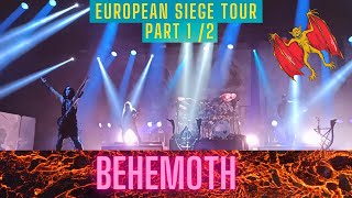 Behemoth  European Siege Tour  23 October  MAINSTAGE Den Bosch NL [upl. by Connolly542]