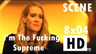 Im The Fucking Supreme Cordelia Goode scene 8x04  AHS Apocalypse [upl. by Akinam942]