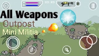 Mini Militia  Game Play  Multi  Gun Fight Game  Online Multi Player Game  Outpost Game Play [upl. by Pineda607]