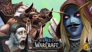 Sylvanas Arrests Traitor Baine Cutscene 2019  Zelling’s Death amp Baines Execution [upl. by Joana]