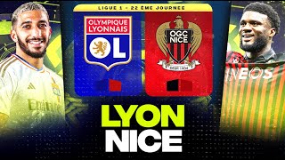 🔴 LYON  NICE  La Remontada des Gones continue   ol vs ogcn   LIGUE 1  LIVEDIRECT [upl. by Stringer]