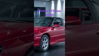 Pontiac GTO new model [upl. by Grimes]