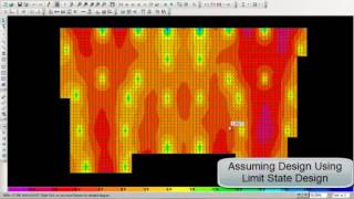 Raft Analysis Using SAP2000© اللبشة الخرسانية المسلحة بأستخدام [upl. by Rosel]