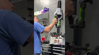 EGO LEAF BLOWER WALL MOUNT hawaiidetailing autodetailing garage detail [upl. by Irita282]